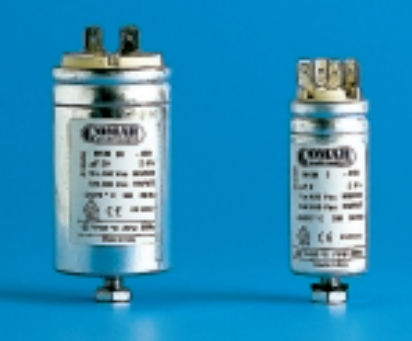 薄膜电容器 - MKM 450 series - COMAR CONDENSATORI - 圆柱形 / 发动机