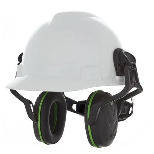 工地安全帽 - V-Gard® - Mine Safety Appliances Company - 白色 / 工业