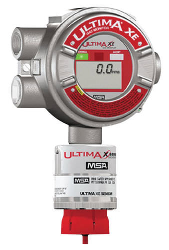 气体泄漏感应器 - Ultima® X Series - Mine Safety Appliances Company - 数字显示