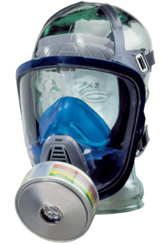 全脸面罩防护口罩 - Advantage® 3100 - Mine Safety Appliances Company - 单过滤器