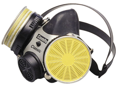 半面罩防护口罩 - Comfo Classic®  - Mine Safety Appliances Company - 双过滤器