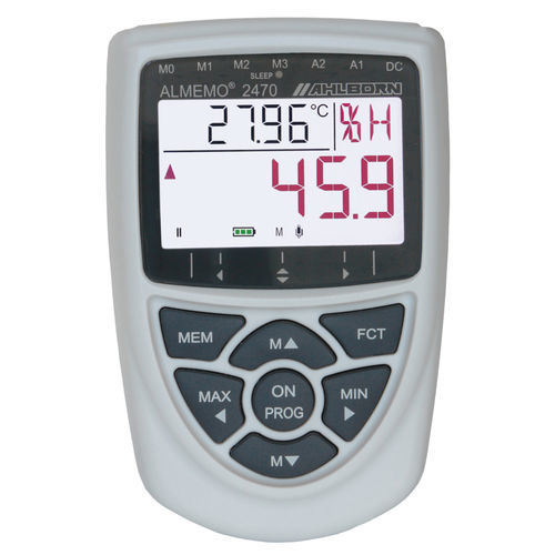 温度测量仪器 - ALMEMO® 2470 - Ahlborn Mess- und Regelungstechnik GmbH - 压力 / 相对湿度 / 数字