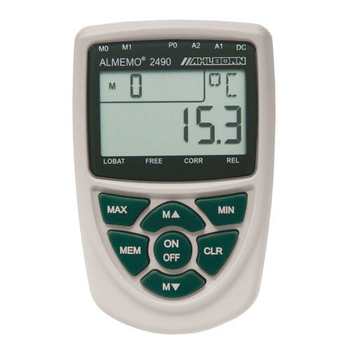 温度测量仪器 - ALMEMO® 2490A - Ahlborn Mess- und Regelungstechnik GmbH - 数字 / 便携式 / 高速