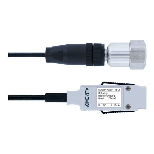 监控机器振动传感器 - FSA 084-xx - Ahlborn Mess- und Regelungstechnik GmbH - 压电 / 2线式 / 用于旋转机器