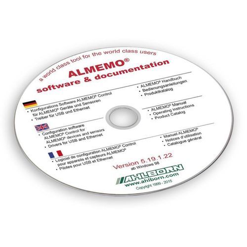可视化软件 - ALMEMO&reg; Control - Ahlborn Mess- und Regelungstechnik GmbH - 编程 / 数据采集 / 计量学
