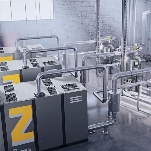 旋转压缩机 - ZE - Atlas Copco Construction Tools - 空气 / 气动式 / 固定式