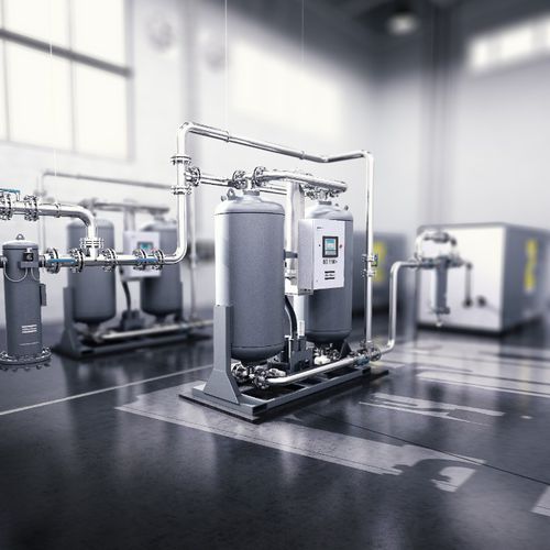 干燥剂压缩空气干燥机 - CD 1 + - Atlas Copco Construction Tools - 单级 / 鼓风吸附式 / 医用