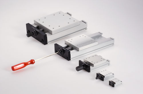 交叉滚子线性导轨 - SVAN series - Föhrenbach GmbH, Positionier-Systeme - 铝制 / 紧凑型 / 燕尾式