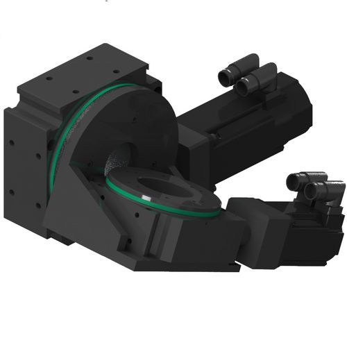 电机驱动回转工作台 - RT2A series - Föhrenbach GmbH, Positionier-Systeme - 卧式 / 可倾斜 / 用于机床