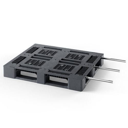 再生塑料货盘 - Eco i5.2 (OD-5R-3M) - Cabka - 金属 / ISO / 用于中等载荷