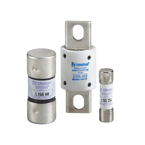 圆柱形熔断器 - L15S series - Littelfuse - 刀片 / 限制器 / 用于半导体