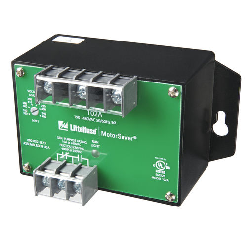 电压监控继电器 - 102A series - Littelfuse - 相位 / 1NO/NF / 三相