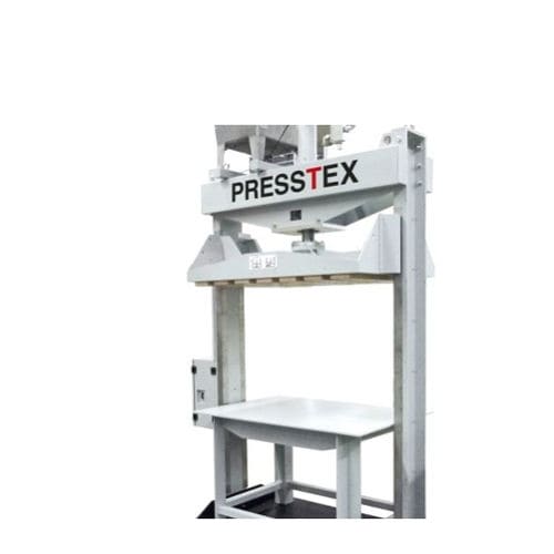 紧凑型打包压缩机 - PRESSTEX - W&H Group - 用于纺织品 / 垂直 / 前开式