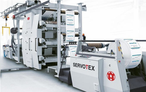 纸张印刷机 - SERVOTEX - W&H Group - 用于塑料膜 / 4色 / 6色