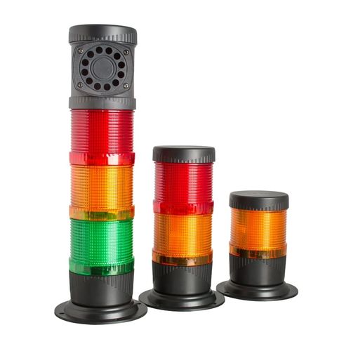 LED式多层警示灯 - LED-TLM ECO - Moflash Signalling - 频闪 / 长明 / 闪烁