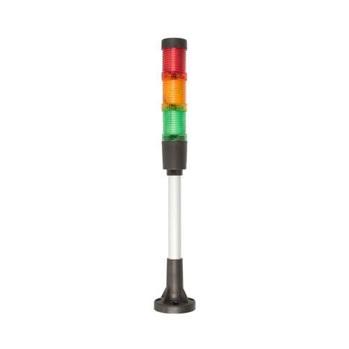 LED式多层警示灯 - LED-TLM MINI ECO - Moflash Signalling - 长明 / 3色 / 双色