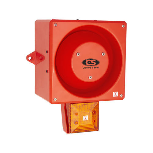 带LED信号灯警报器 - YL80 Hi Vis - Moflash Signalling - 带频闪灯 / 永久照明 / 电子