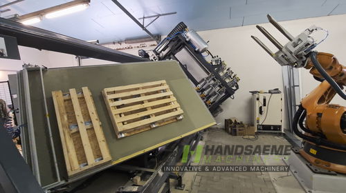 木材生产线 - BOS-V - HANDSAEME MACHINERY - 货盘 / 自动 / 用于装配流水线