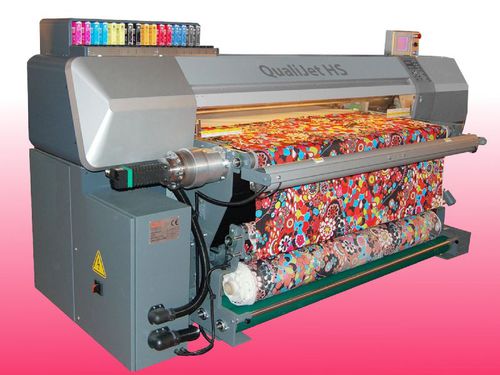 喷墨式印刷机 - QUALIJET HS JV5 B - LA MECCANICA - 数字 / 用于纺织品 / 彩色