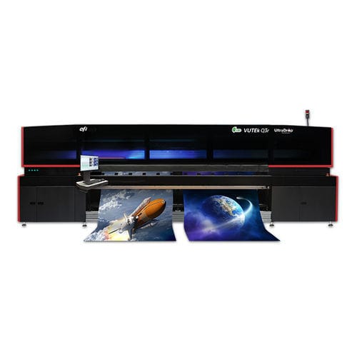 卷对卷型印刷机 - VUTEk Q3r - REGGIANI MACCHINE - DOD喷墨式 / 用于纸张 / 彩色