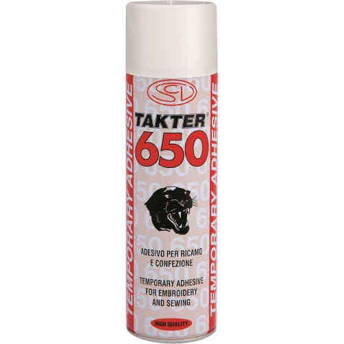 织物胶 - TAKTER® 650 - SILICONI - 单组分 / 透明 / 喷雾式