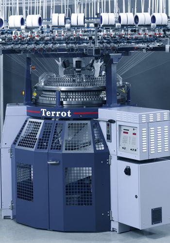 单面平纹针织面料针织机 - S296-1 - TERROT - 环形 / 高速 / 工业