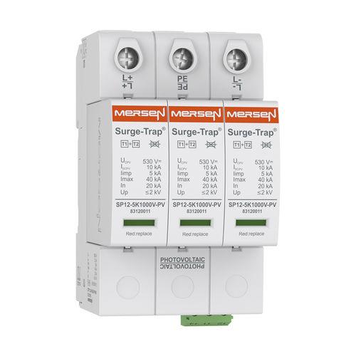 光伏设备避雷器 - Surge-Trap® series - Mersen - Electrical Power - 2 型 / 1 型 / 组合式
