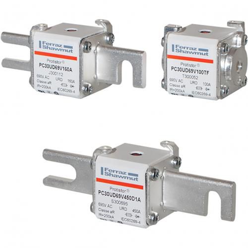 方形熔断器 - Protistor&reg; size 30 - Mersen - Electrical Power - 快速作用 / 限制器 / aR 级