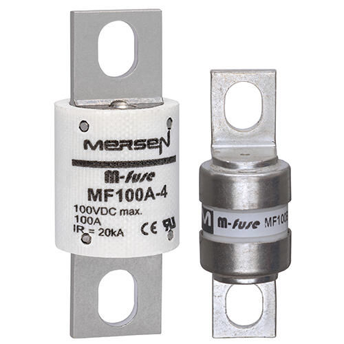 圆柱形熔断器 - MF series - Mersen - Electrical Power - 刀片 / 限制器 / 直流