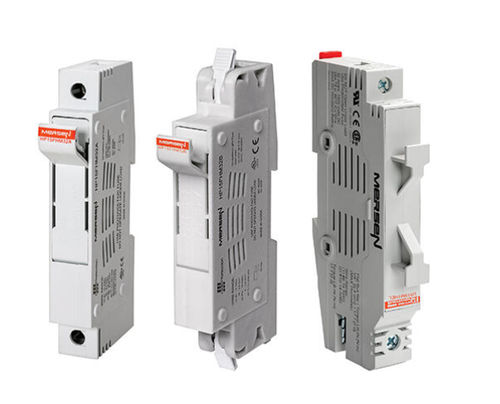 圆柱形保险丝座 - HelioProtection® HP15FHM32 series - Mersen - Electrical Power - DIN导轨 / GPV 级 / UL
