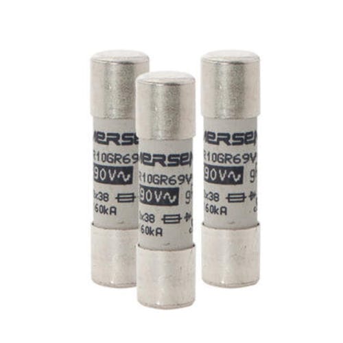 圆柱形熔断器 - Protistor® series - Mersen - Electrical Power - 快速作用 / 限制器 / gR 级