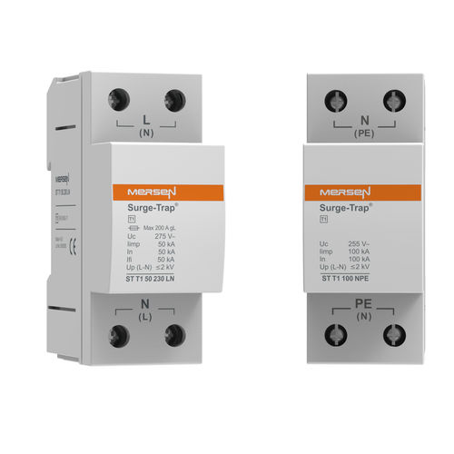 I型避雷器 - Surge-Trap® STMT1 series - Mersen - Electrical Power - I 级 / 远程通信 / 电动安装