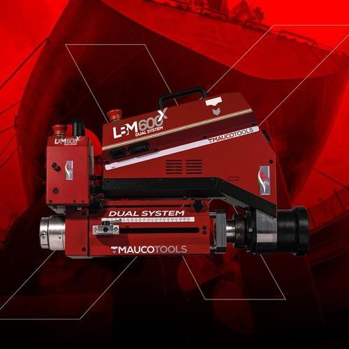 便携式直线镗孔机 / 表面加工 - LBM600X Dual System  - MAUCOTOOLS SRL - 多功能 / 用于焊接 / 钻孔