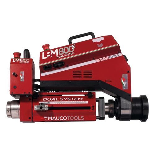 便携式直线镗孔机 / 用于焊接 - LBM800X - MAUCOTOOLS SRL - 表面加工 / 多功能 / 通用