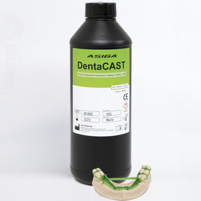 聚合物3D打印树脂 - DentaCAST - ASIGA - 绿色 / 牙科