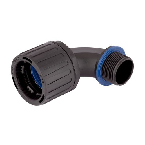 螺纹接头 - SILVYN® FPAX 90° M series - U.I. Lapp GmbH/缆普 - 90°弯曲 / 聚酰胺 / IP66