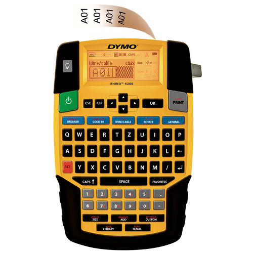 热转印标签打印机 - DYMO® Industry Rhino Pro 4200 - U.I. Lapp GmbH/缆普