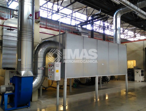 活性炭过滤装置 - CARBOCONT - IMAS AEROMECCANICA SRL - 颗粒 / 无VOC液体 / 不锈钢