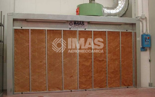 开放式喷漆间 - EN series - IMAS AEROMECCANICA SRL - 用于零件 / 车用 / 用于木材行业