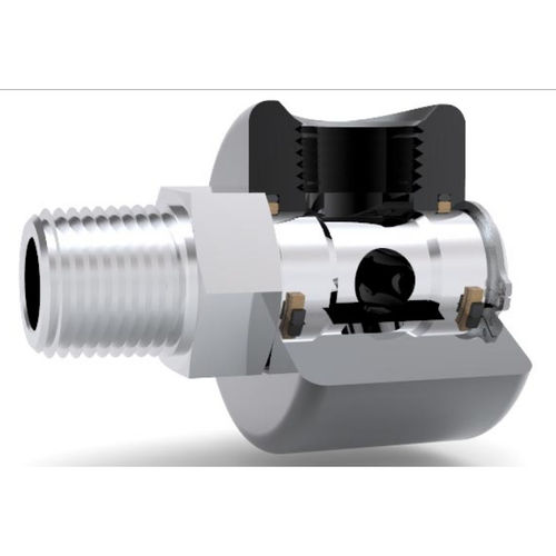 空气旋转接头 - RU001 - Rotary Systems, Inc. - 用于真空 / 液压 / 高压