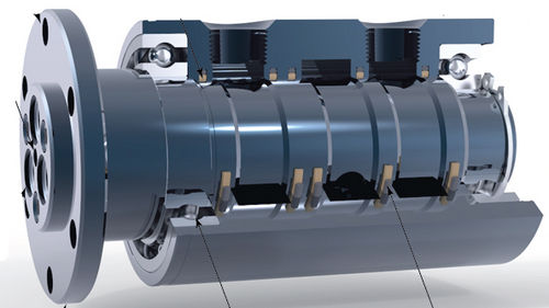 空气旋转接头 - RU015 - Rotary Systems, Inc. - 用于真空 / 3 通道 / 液压