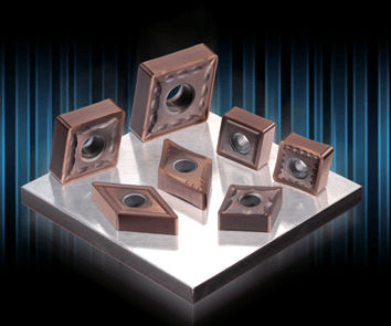 钛合金车削刀片 - AC510U, AC520U - Sumitomo Hardmetal Division - 用于难加工材料