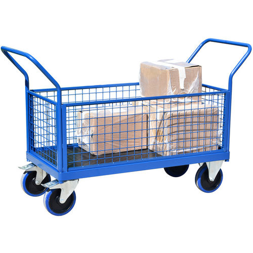 运输手推车 - HI-FBT-1-PP-4MS400 series - Handle-iT Ltd - 平台 / 强载荷 / 工业