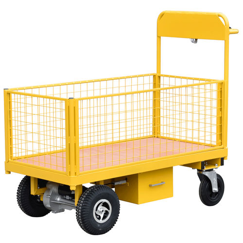 搬运手推车 - HI-POW-1260-4MS400 - Handle-iT Ltd - 钢 / 平台 / 电动