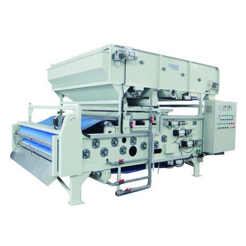 带式压滤机 - HTB3 series - Shanghai Haibar Mechanical Engineering Co.,Ltd - 自动 / 连续 / 污泥处理