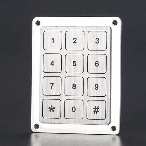 12键数字键盘 - CT-KPA19-12-RM - NingBo ChenTe electronics Technologies Co.,Ltd - 16键 / 20 键式 / 4键式