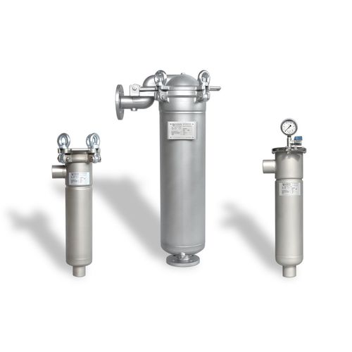 包过滤器外壳 - FBG series - Sanin Filtertechnik GmbH - 用于水 / 用于化学品 / 用于饮料