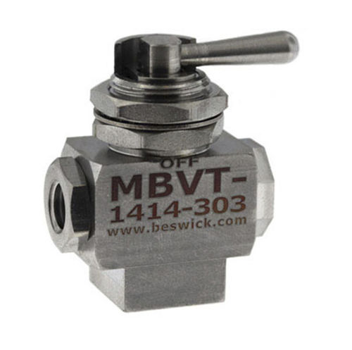 球形阀 - MBVT-1414-303-. - Beswick Engineering Co, Inc. - 杠杆 / 控制 / 选档