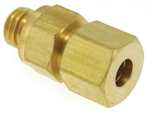 液压接头 - MCB-4MM-1428.-. - Beswick Engineering Co, Inc. - 螺纹 / 黄铜 / 不锈钢