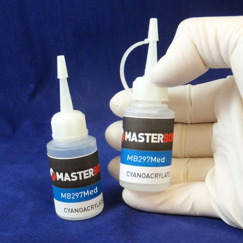 高粘度胶 - MB297Med - Master Bond - 氰基丙烯酸盐 / 金属 / 用于橡胶